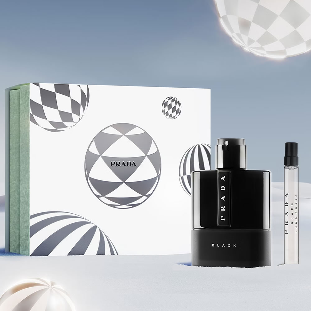 Prada aftershave black sales